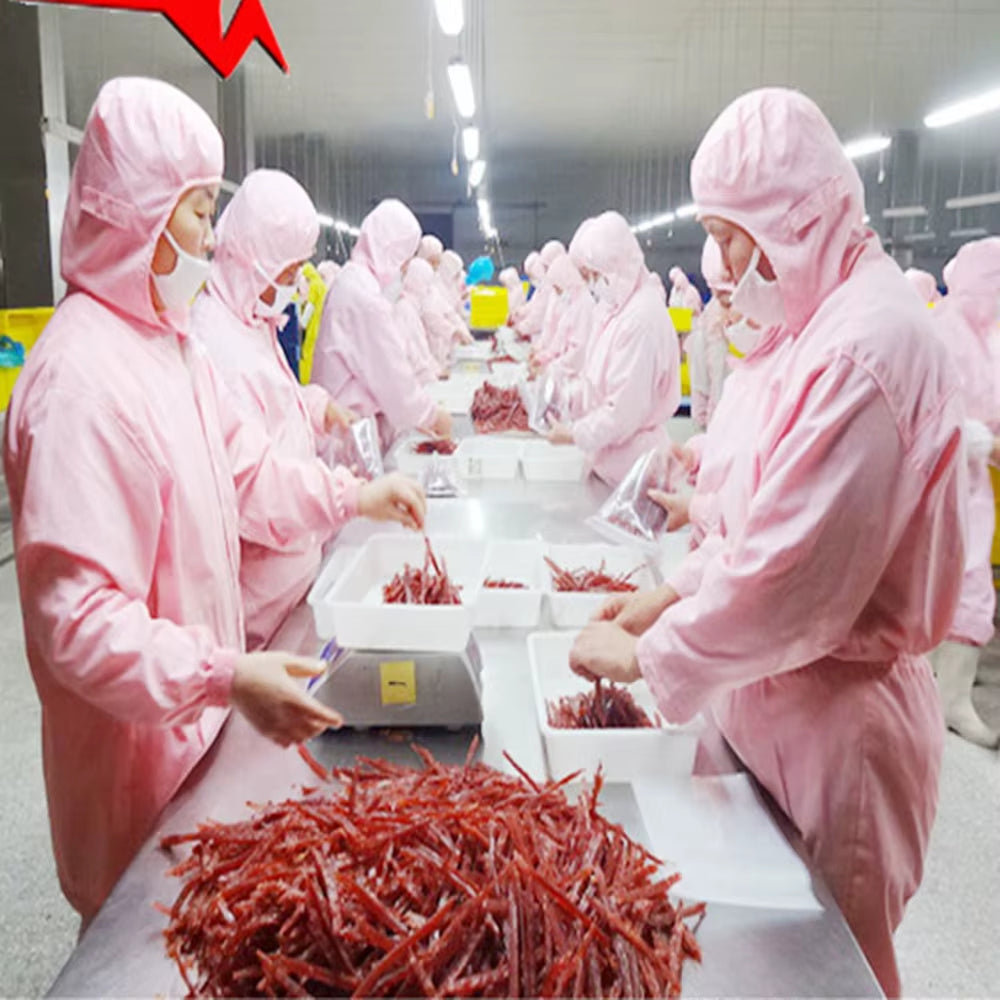 220g 100% Natural Dry Dog Food Snacks - Beef Granules Twist Sticks for Small to Medium Pets - Ideal Training Treats