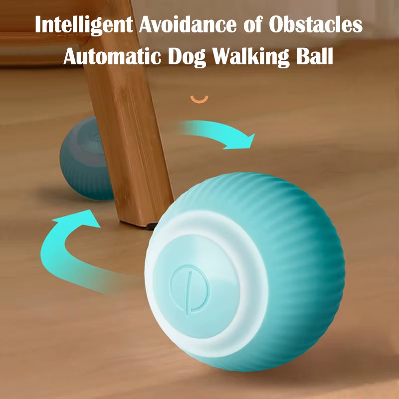 Smart Interactive Dog Toy: Automatic Rolling Ball for Small Dogs - Engaging Indoor Play for Puppies